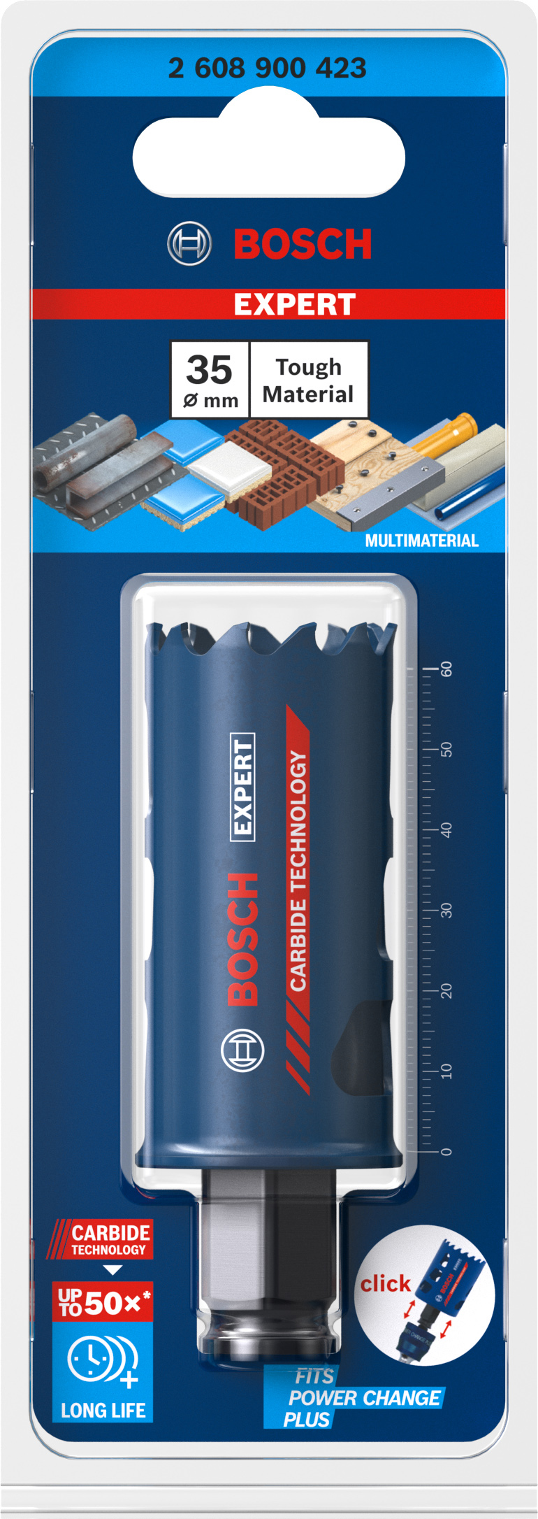 Bosch Carota Expert Tough Material 35x60mm ProAdvanced PowerfulTools