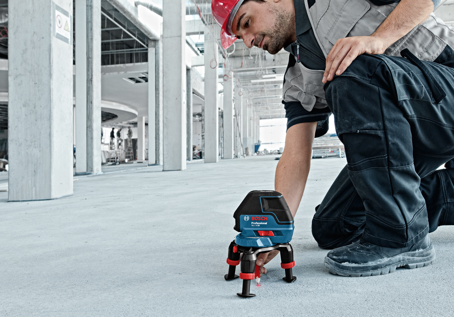 Bosch GLL 3-50 Nivela laser cu linii + stativ BS150 Professional ProAdvanced PowerfulTools