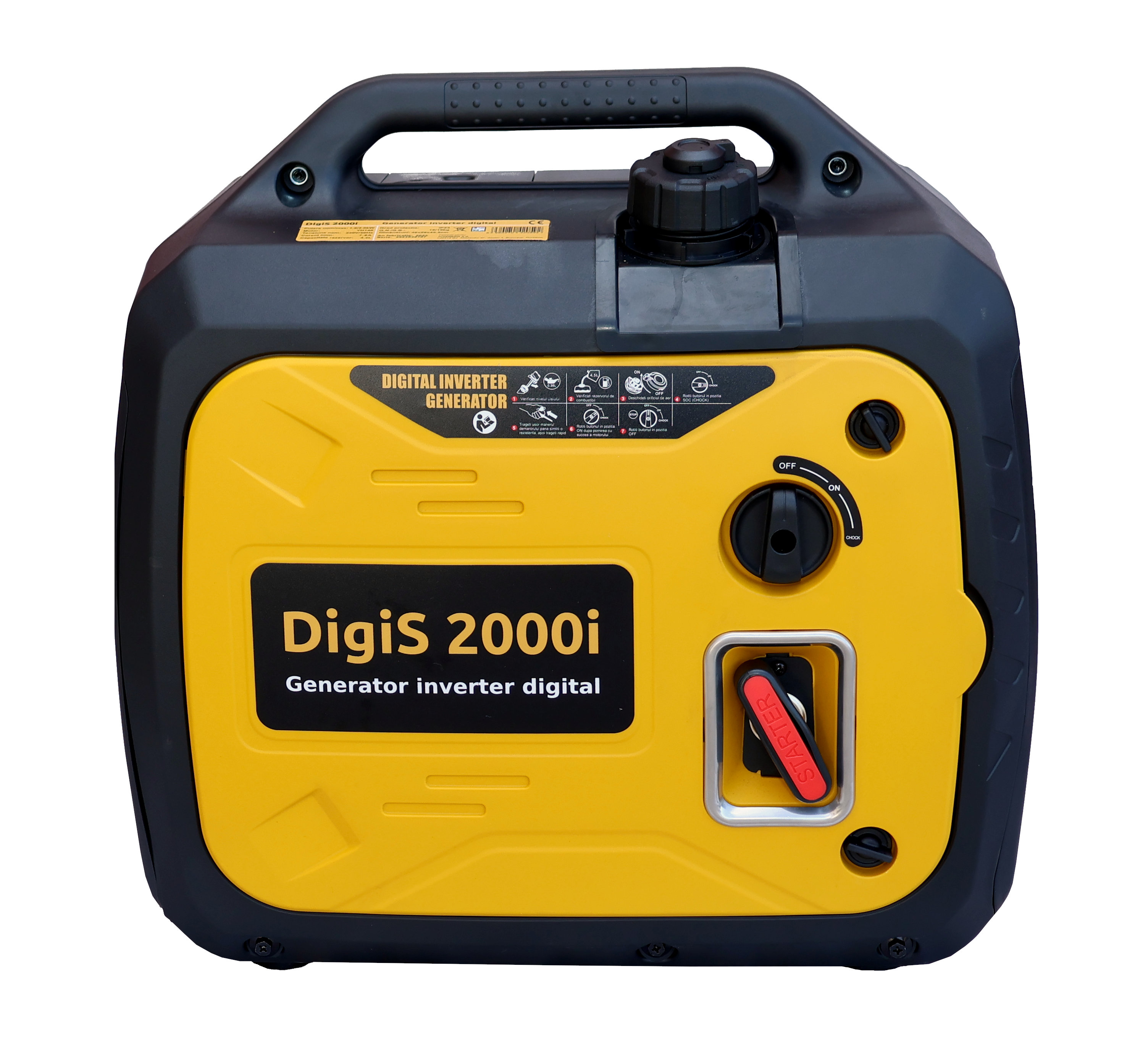 Stager DigiS 2000i Generator digital invertor insonorizat 2kW, monofazat, benzina, autonomie pana la 17h ProAdvanced PowerfulTools