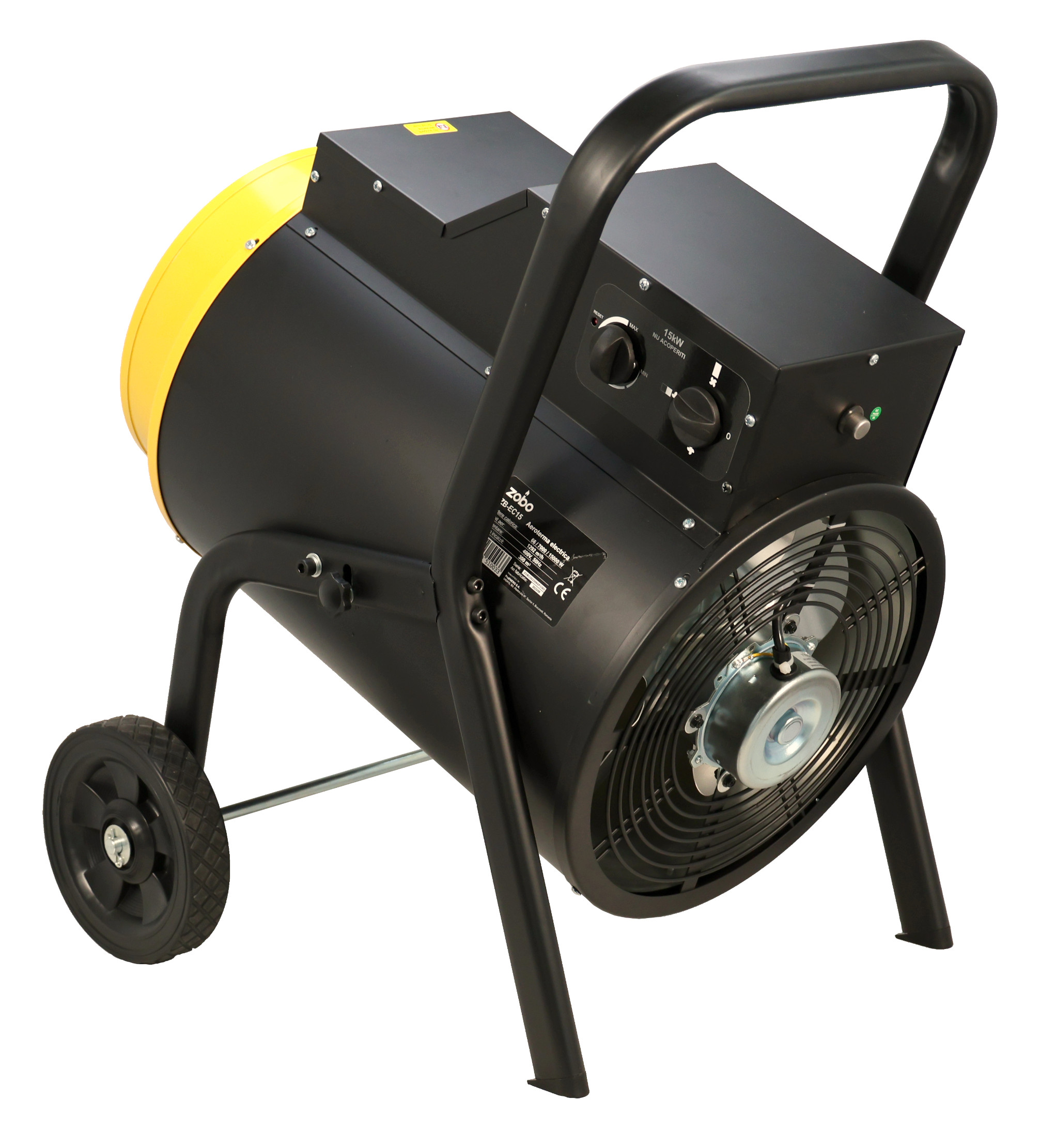 Zobo ZB-EC15 Aeroterma electrica 15 kW, 400V, 300mc ProAdvanced PowerfulTools