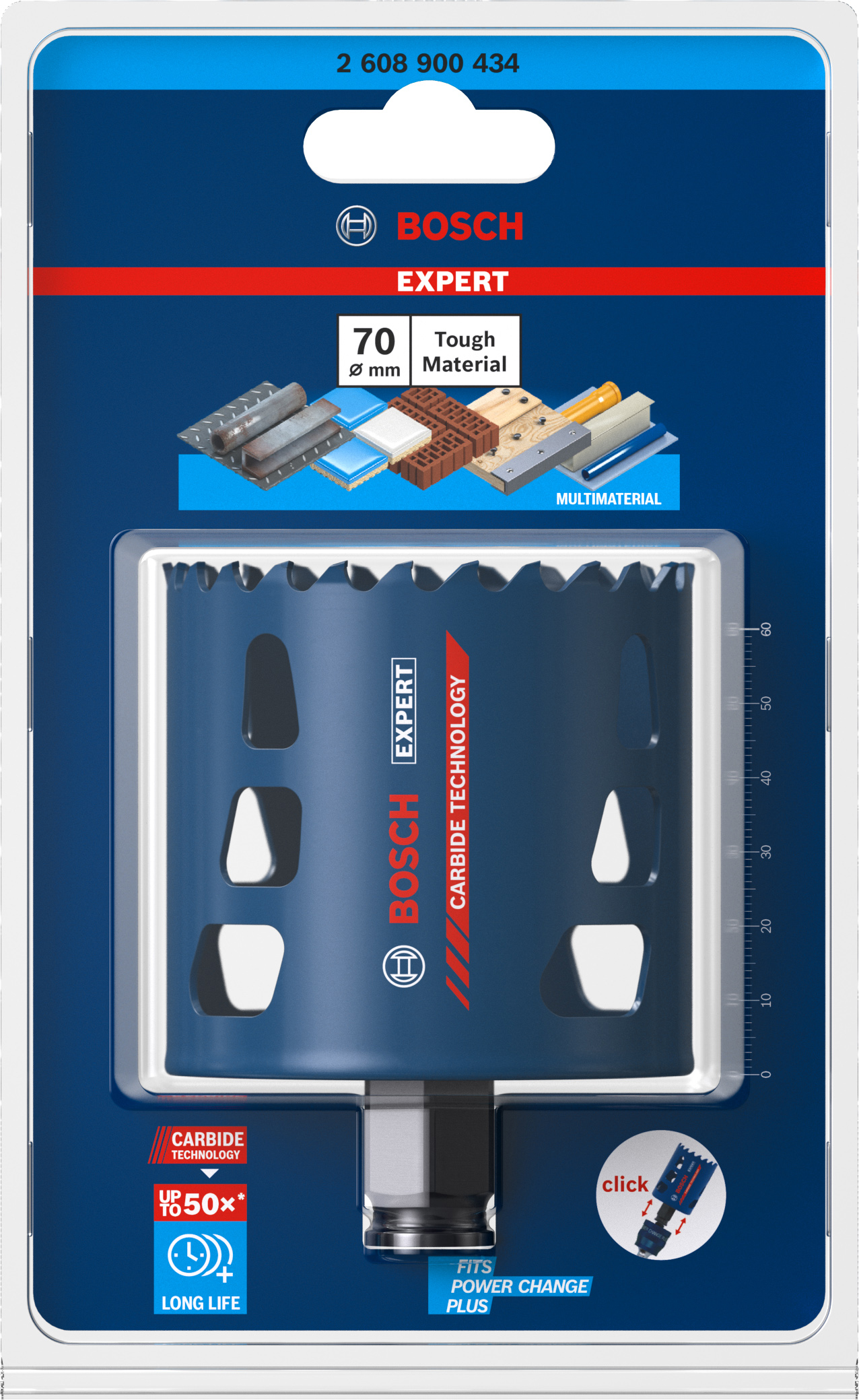 Bosch Expert Carota Tough Material 70mm ProAdvanced PowerfulTools