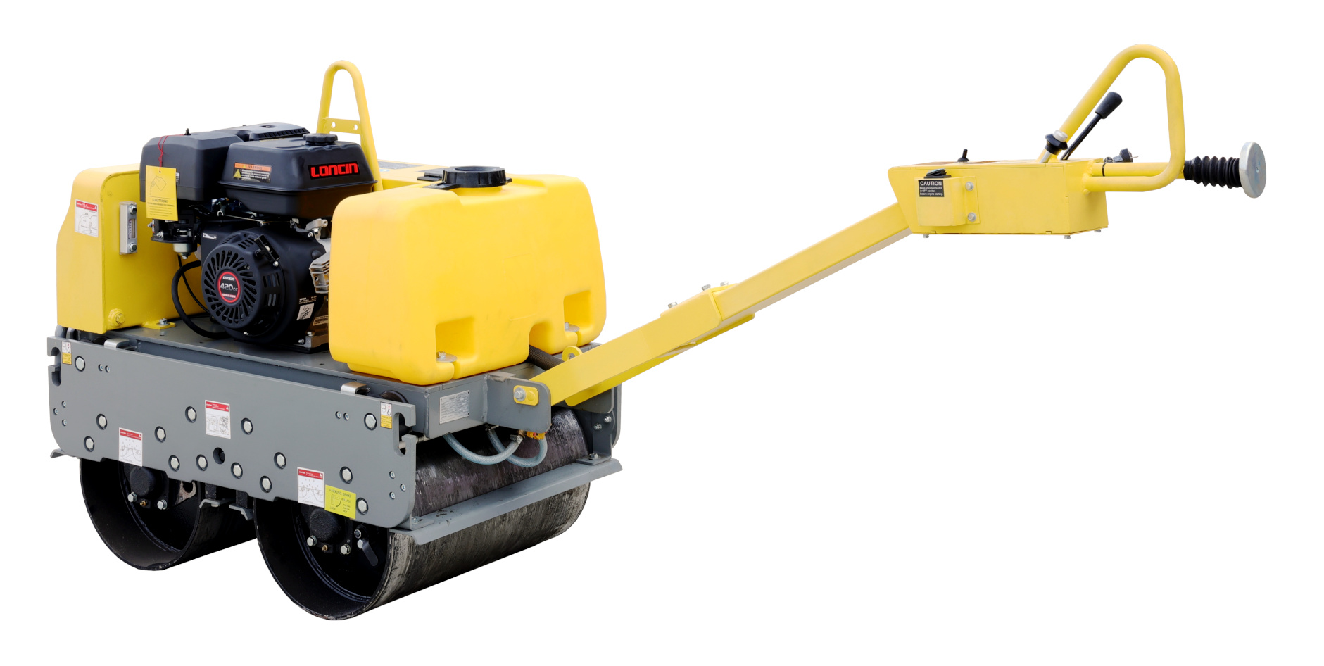 Stager CDV65-2 Cilindru dublu vibrocompactor, motor Loncin G420F ProAdvanced PowerfulTools