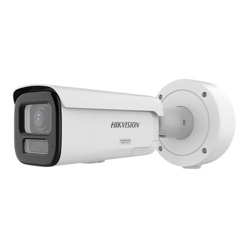 Camera IP 4MP, lentila VF 2.8-12mm, IR 60m, WL 60m ColorVu3, Audio, Alarma Audio+Strobo, IK10 - HIKVISION DS-2CD2647G3-LIZS2UY-SL(2.8-12mm) SafetyGuard Surveillance
