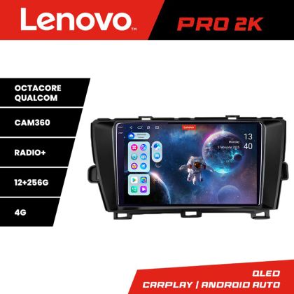 Navigatie Toyota Prius 2009-2014 Lenovo Kit-TY39 8 core QLED 2K 12+256 360 Android Waze USB Navigatie Internet Youtube Radio CarStore Technology