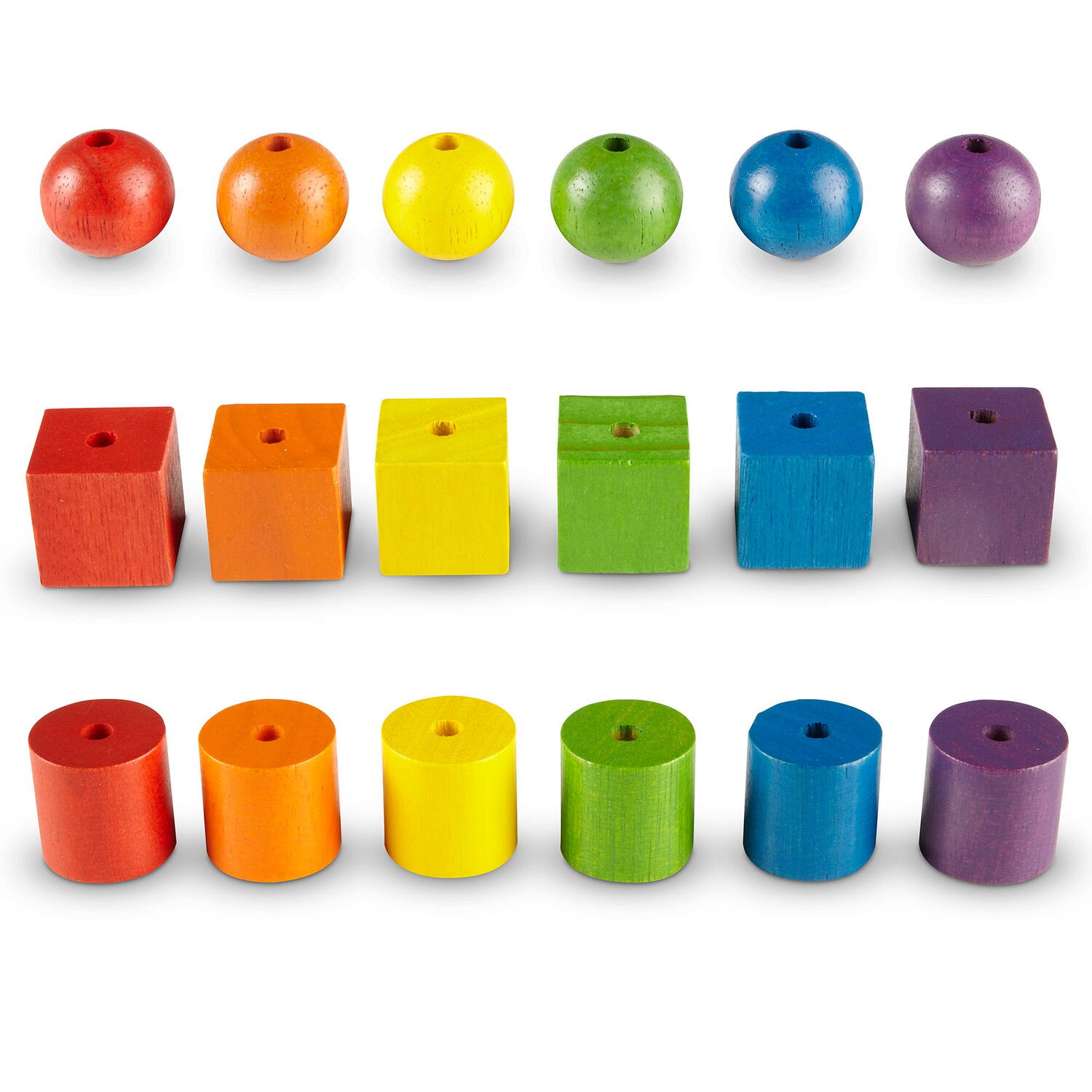Set de margele si carduri PlayLearn Toys