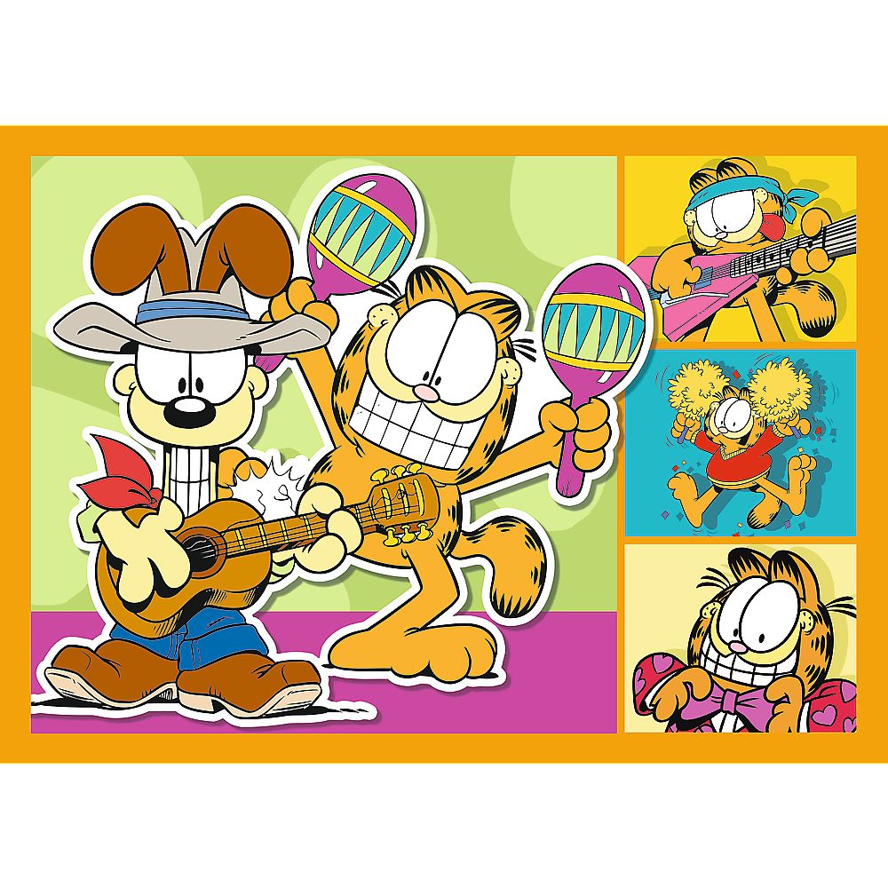 PUZZLE 4IN1 LUI GARFIELD II PLACE LASAGNA SuperHeroes ToysZone