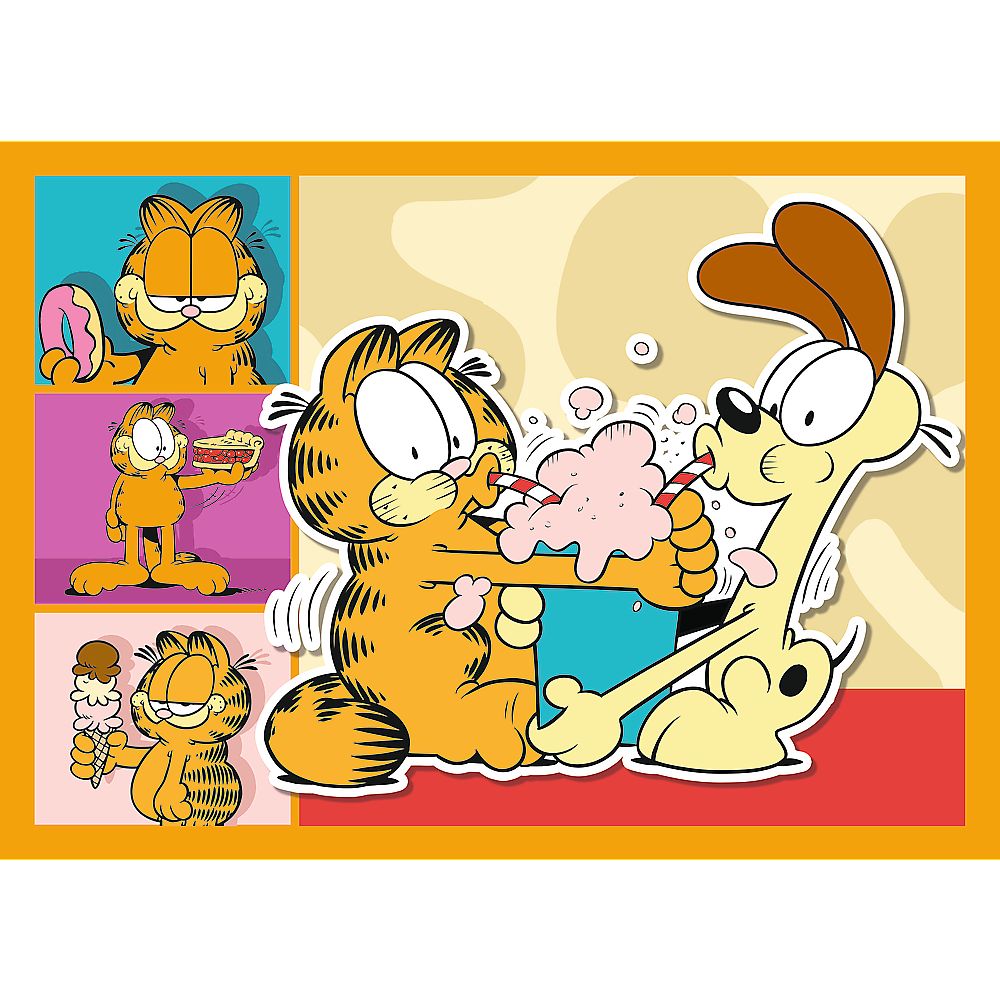 PUZZLE 4IN1 LUI GARFIELD II PLACE LASAGNA SuperHeroes ToysZone