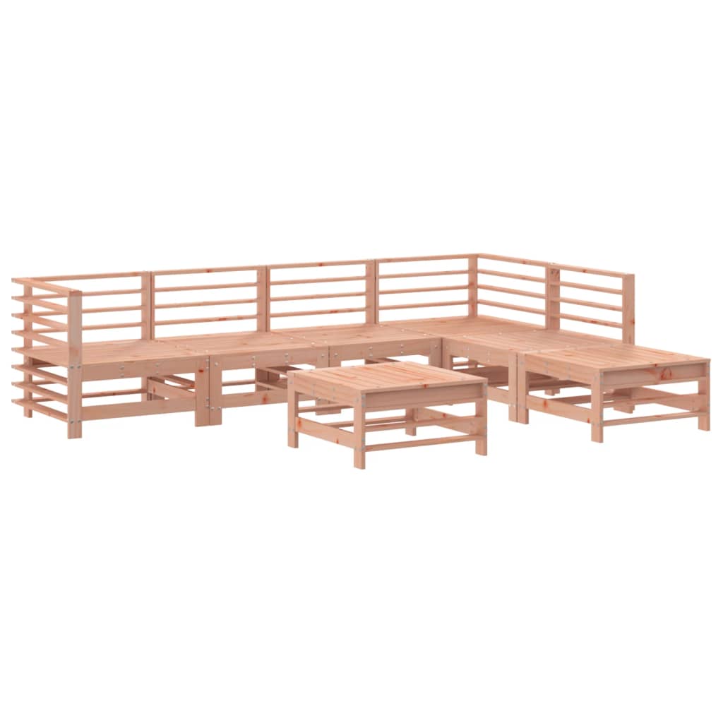 Set mobilier de grădină cu perne, 7 piese, lemn masiv douglas GartenMobel Dekor