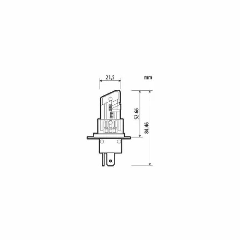 Bec Halo Led Alien-X Series Quick-Fit H4-H19 - P43t / PU43t-3 12V - 1buc Garage AutoRide