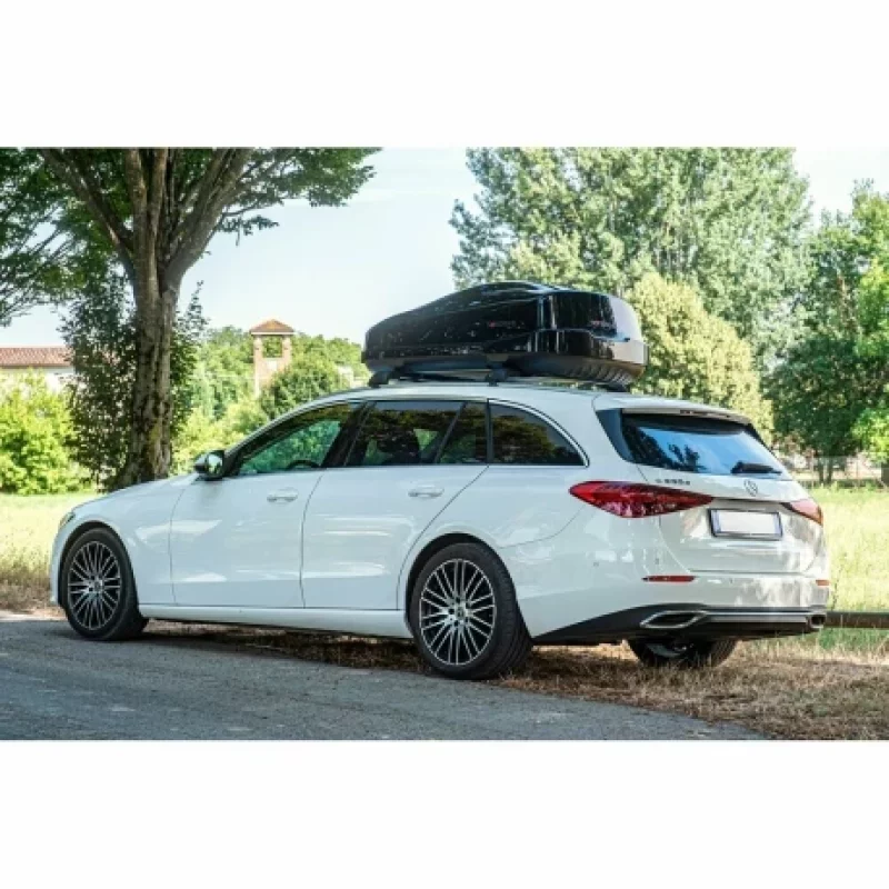 Box 480 cutie portbagaj PTS 480 l - Negru lucios Garage AutoRide