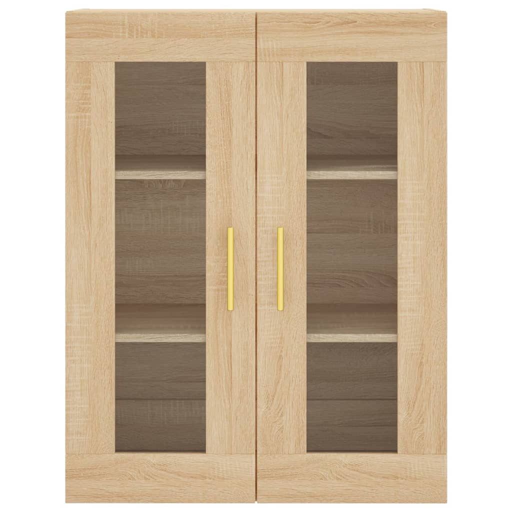 Dulap înalt, stejar sonoma, 69,5x34x180 cm, lemn compozit GartenMobel Dekor