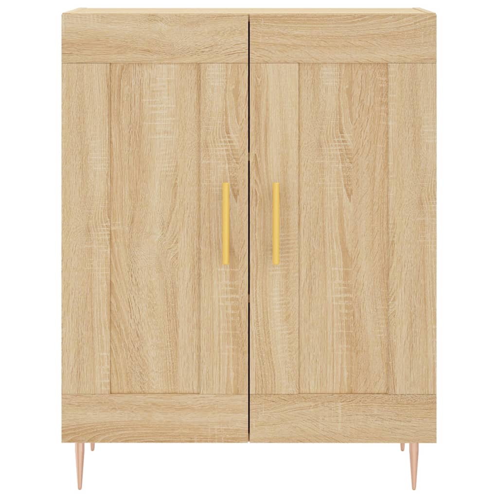 Dulap înalt, stejar sonoma, 69,5x34x180 cm, lemn compozit GartenMobel Dekor