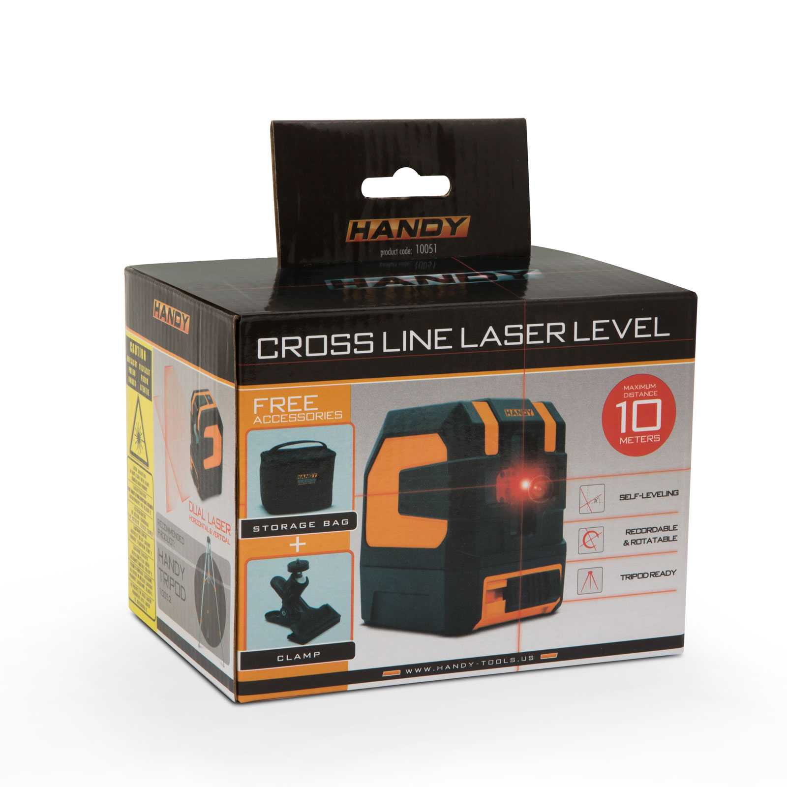 Nivelă cu laser - max. 10 m Best CarHome