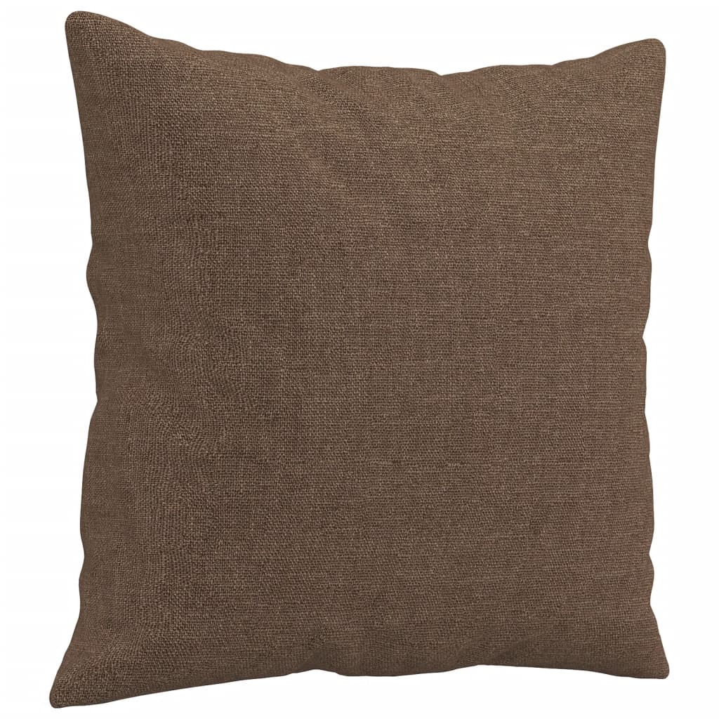 Canapea cu 3 locuri cu pernuțe, maro, 180 cm, textil GartenMobel Dekor