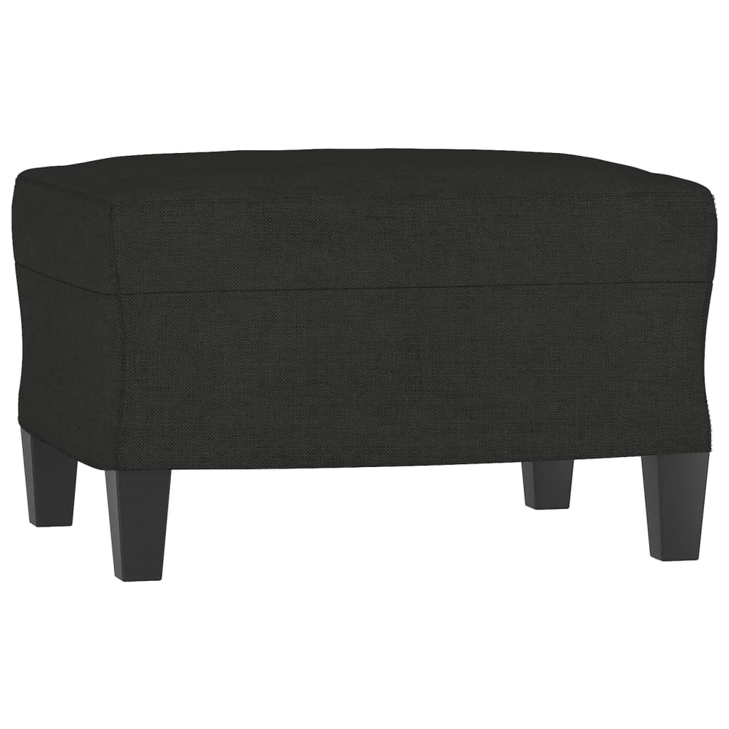Set de canapele cu perne, 4 piese, negru, textil GartenMobel Dekor
