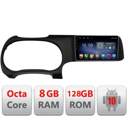 Navigatie HHyundai I10 2020 F-i10 Octa Core cu Android Radio Bluetooth Internet GPS WIFI DSP 8+128GB 4G CarStore Technology
