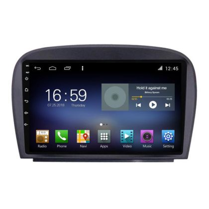 Navigatie Mercedes SL W230 2004-2011 F-w230 Octa Core cu Android Radio Bluetooth Internet GPS WIFI DSP 8+128GB 4G CarStore Technology