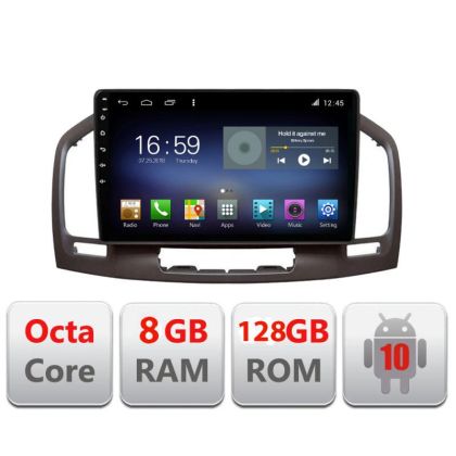 Navigatie Opel Insignia F-114 Octa Core cu Android Radio Bluetooth Internet GPS WIFI DSP 8+128GB 4G CarStore Technology