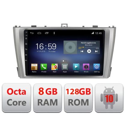 Navigatie TOYOTA AVENSIS 2009-2013 F-TY12 Octa Core cu Android Radio Bluetooth Internet GPS WIFI DSP 8+128GB 4G CarStore Technology