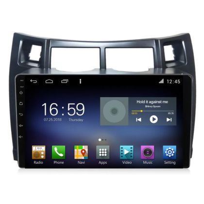 Navigatie Toyota Yaris 2008-2011 F-yaris08 Octa Core cu Android Radio Bluetooth Internet GPS WIFI DSP 8+128GB 4G CarStore Technology