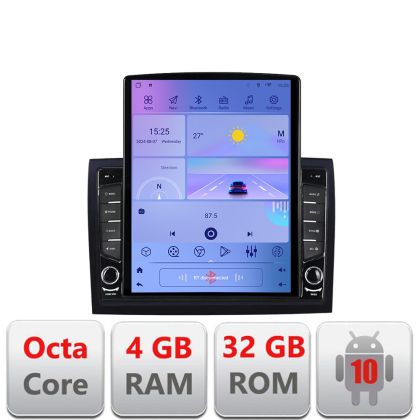 Navigatie Fiat ducato 2006- G-ducato ecran tip TESLA 9.7