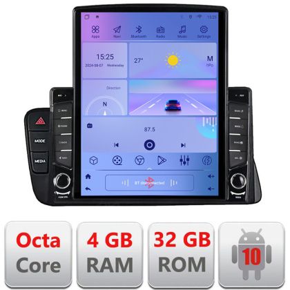 Navigatie Audi A4 2008-2016 NON-MMI H-A4 ecran tip TESLA 9.7