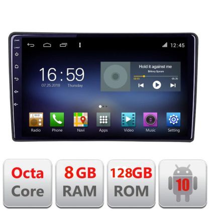 Navigatie Fiat Tipo 2020- Android radio gps internet Octa Core 8+128 LTE Kit-tipo2022+EDT-E609 CarStore Technology