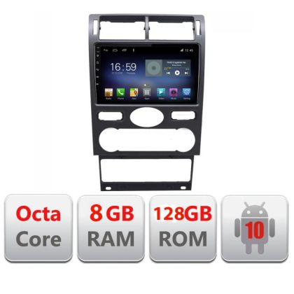 Navigatie Ford Mondeo intre anii 2004-2007 Android radio gps internet Octa Core 8+128 LTE Kit-mondeo2004+EDT-E60 CarStore Technology