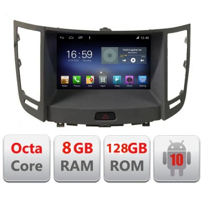 Navigatie Infinity FX intre anii 2009-2012 Android radio gps internet Octa Core 8+128 LTE Kit-fx35+EDT-E609 CarStore Technology