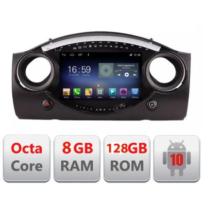 Navigatie Mini intre anii 2004-2006 Android radio gps internet Octa Core 8+128 LTE Kit-mini-03+EDT-E609 CarStore Technology