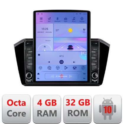 Navigatie VW PASSAT 2015- H-518 ecran tip TESLA 9.7