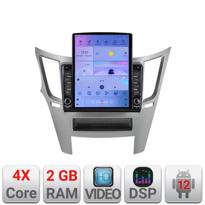 Navigatie Subaru Legacy 2010-2015 K-458 ecran tip TESLA 9.7