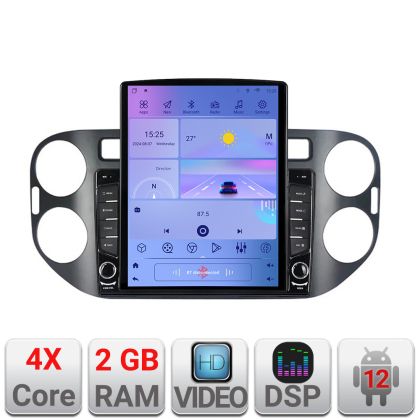 Navigatie VW Tiguan si Golf Plus 2012-2016 Android radio gps internet quad core 2+32 ecran vertical 9.7