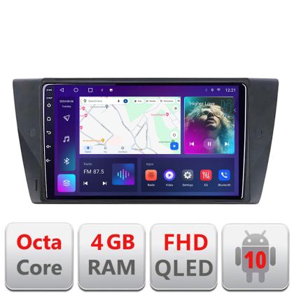 Navigatie BMW Seria 3 E90 B-095 Android Ecran QLED octa core 4+64 carplay android auto KIT-095+EDT-E309V3 CarStore Technology
