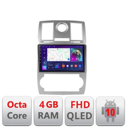 Navigatie Chrysler 300C 2004-2008 B-CH06 Android Ecran QLED octa core 4+64 carplay android auto KIT-CH06+EDT-E309V3 CarStore Technology