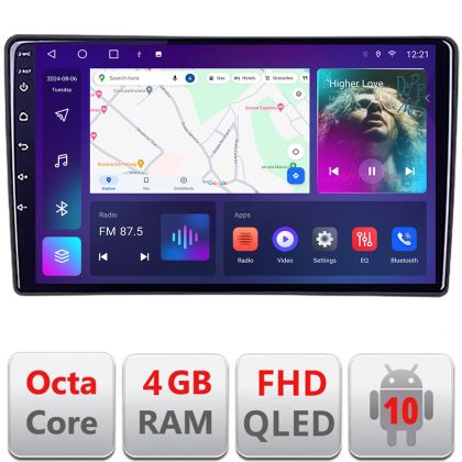 Navigatie Eclipse Cross 2019- B-eclipse Android Ecran QLED octa core 4+64 carplay android auto kit-eclipse+EDT-E310V3 CarStore Technology