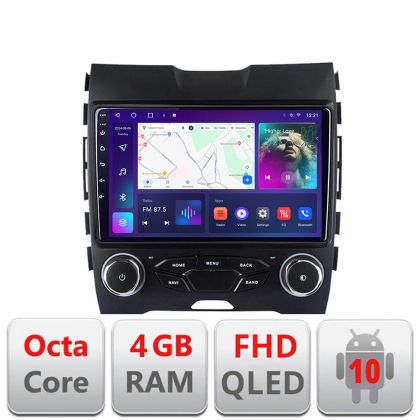 Navigatie Ford Edge 2015-2021 midline B-edge-mid Android Ecran QLED octa core 4+64 carplay android auto kit-edge-mid+EDT-E309V3 CarStore Technology