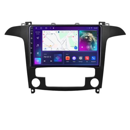 Navigatie Ford S-Max 2008-2012 B-003 Android Ecran QLED octa core 4+64 carplay android auto KIT-003+EDT-E309V3 CarStore Technology