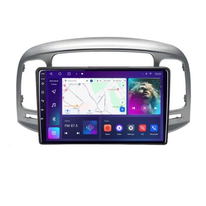 Navigatie HHyundai Accent 2006-2012 B-ACCENT Android Ecran QLED octa core 4+64 carplay android auto KIT-accent+EDT-E309V3 CarStore Technology