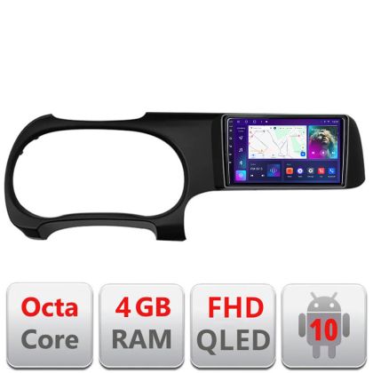 Navigatie HHyundai I10 2020 B-I10 Android Ecran QLED octa core 4+64 carplay android auto KIT-I10+EDT-E309V3 CarStore Technology