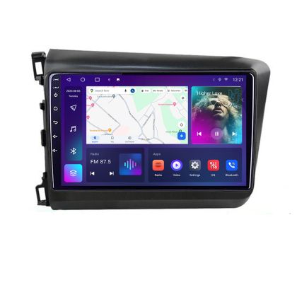 Navigatie Honda Civic 2012-2015 B-132 Android Ecran QLED octa core 4+64 carplay android auto KIT-132+EDT-E309V3 CarStore Technology