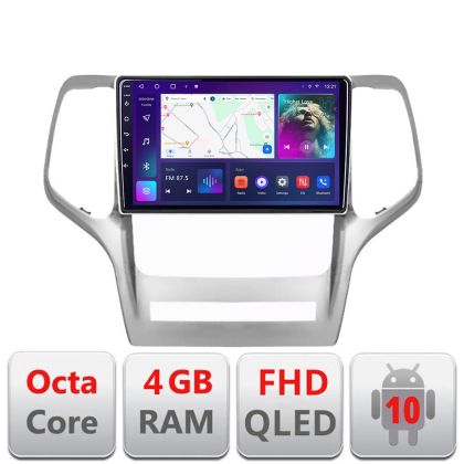 Navigatie Jeep Gran Cherokee 2011-2013 B-GRCHE Android Ecran QLED octa core 4+64 carplay android auto KIT-grche+EDT-E309V3 CarStore Technology