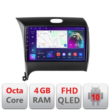 Navigatie Kia Cerato 2013-2017 B-1562 Android Ecran QLED octa core 4+64 carplay android auto KIT-1562+EDT-E309V3 CarStore Technology