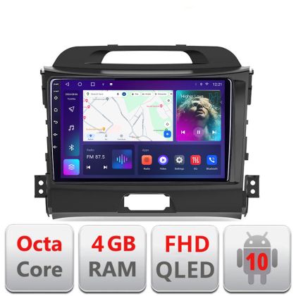 Navigatie Kia Sportage 2010- B-325 Android Ecran QLED octa core 4+64 carplay android auto KIT-325+EDT-E309V3 CarStore Technology