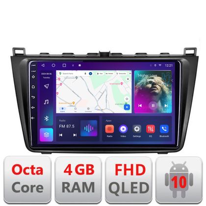 Navigatie Mazda 6 B-012 Android Ecran QLED octa core 4+64 carplay android auto KIT-012+EDT-E309V3 CarStore Technology