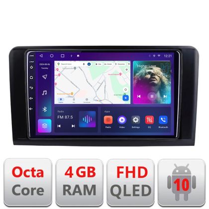 Navigatie Mercedes ML GL B-213 Android Ecran QLED octa core 4+64 carplay android auto KIT-213+EDT-E309V3 CarStore Technology