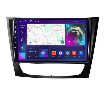 Navigatie Mercedes W211 W219 B-090 Android Ecran QLED octa core 4+64 carplay android auto KIT-090+EDT-E309V3 CarStore Technology