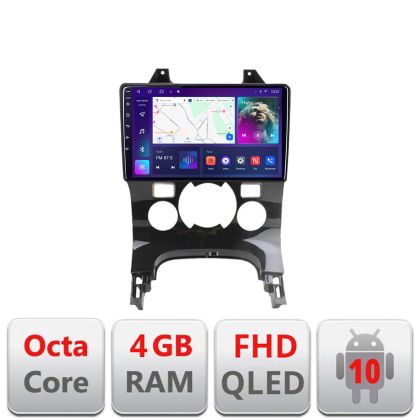 Navigatie Peugeot 3008 Quad Core B-323 Android Ecran QLED octa core 4+64 carplay android auto KIT-323+EDT-E309V3 CarStore Technology