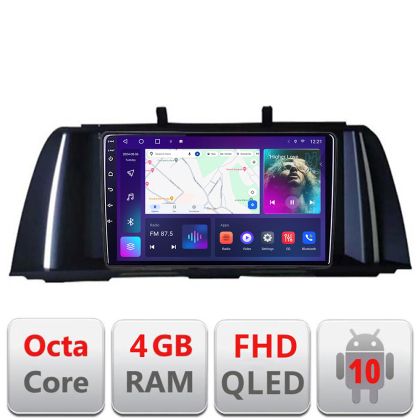 Navigatie Seria 5 F10 2010-2012 CIC Android Ecran QLED octa core 4+64 carplay android auto KIT-f10-cic+EDT-E309V3 CarStore Technology