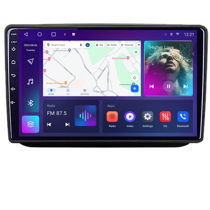 Navigatie Skoda Fabia 2 2009-2014 Android Ecran QLED octa core 4+64 carplay android auto KIT-fabia2+EDT-E310V3 CarStore Technology